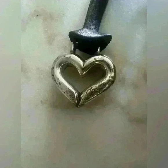 Vintage Brighton brown leather hobo bag with silver hardware great condition - Picture 9 of 11